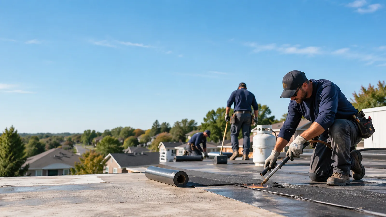 Flat Roof Leak Repair providers in Pride, LA